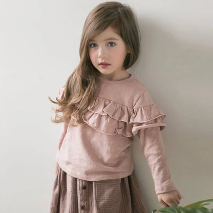 Tenue d'automne et d'hiver pour bébé fille