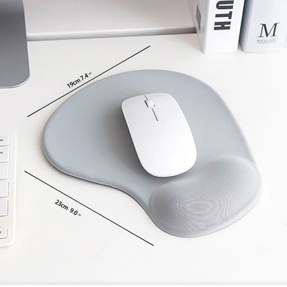 mouse pad, wrist rest, mouse pad with wrist rest, ergonomic wrist rest, gel mouse pad, ergonomic mouse pad, computer mouse pad, mouse pad and wrist rest