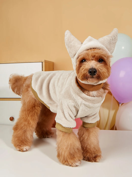 Rabbit Dog Winter Pet Clothing Set