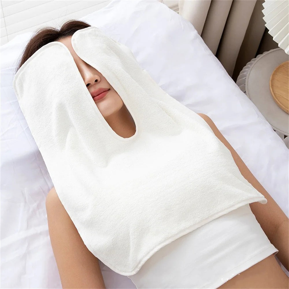 Serviette d'enveloppement de visage en microfibre personnalisée pour les soins de la peau