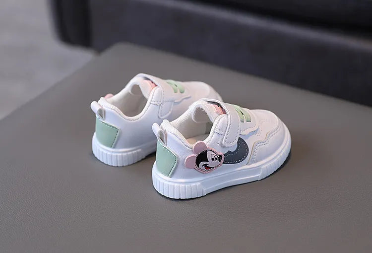 Chaussures décontractées blanches pour bébé garçon fille