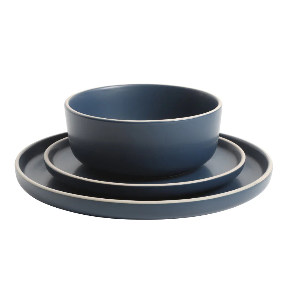 Cobalt Dinnerware Set 12-Piece