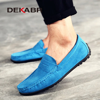 High-Quality Genuine Leather Soft Loafers for Men