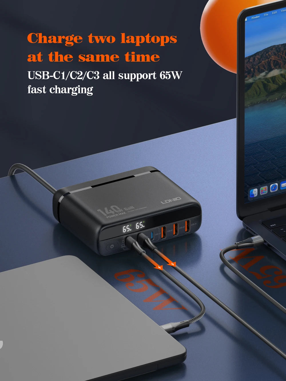 6-Port USB  Fast Charge for All Your Devices