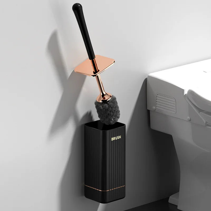 360° Wall-Mounted Toilet Brush