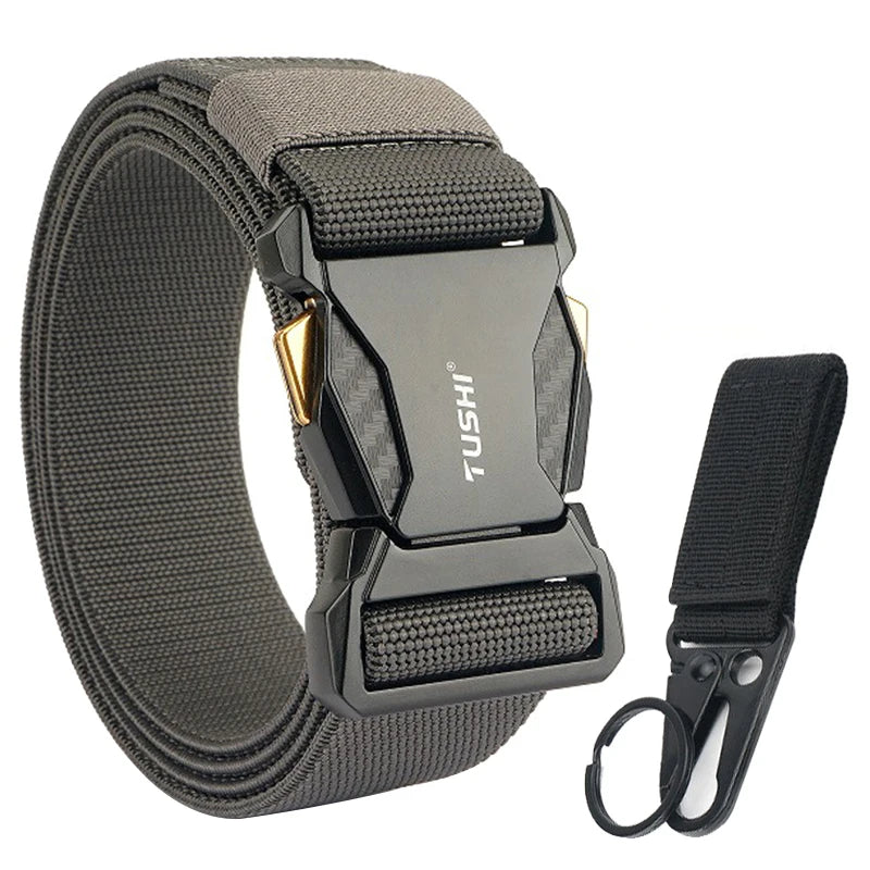 Quick-Release Elastic Belt for Men