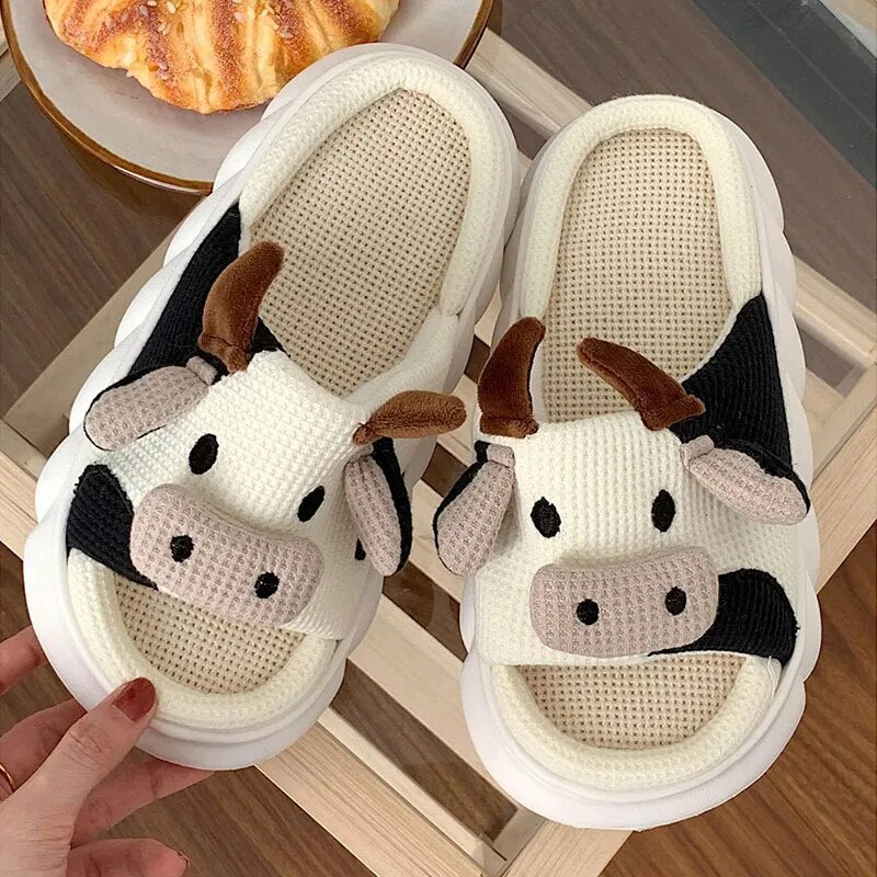 Cute Home Slippers for Women Breathable