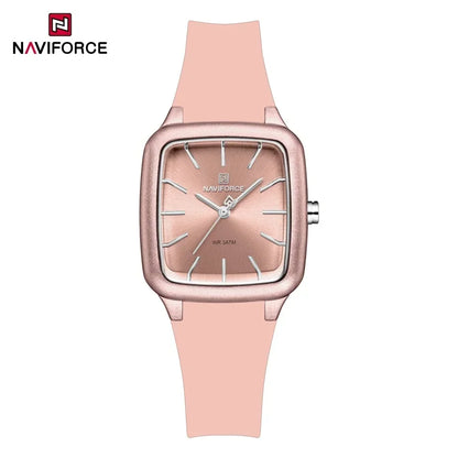 Montre à quartz chic en silicone pour femme
