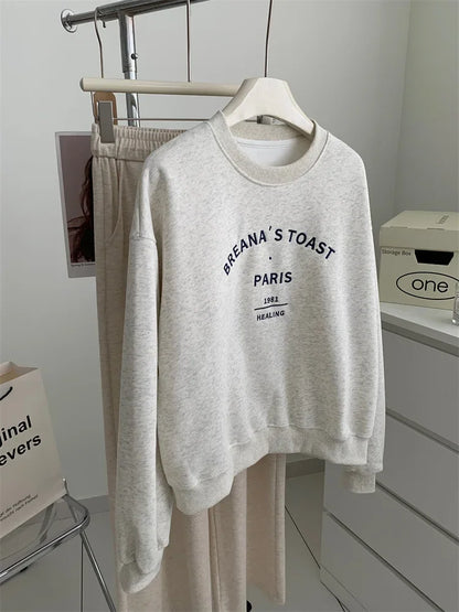 Schickes, lässiges Sportswear-Set für Damen, Frühlings-Trainingsanzug