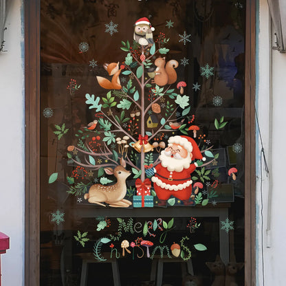 DIY Christmas Window Stickers for Festive Home Decor
