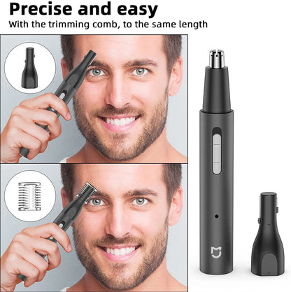 Tondeuse à barbe et à cheveux rechargeable 3 en 1 sans douleur pour hommes