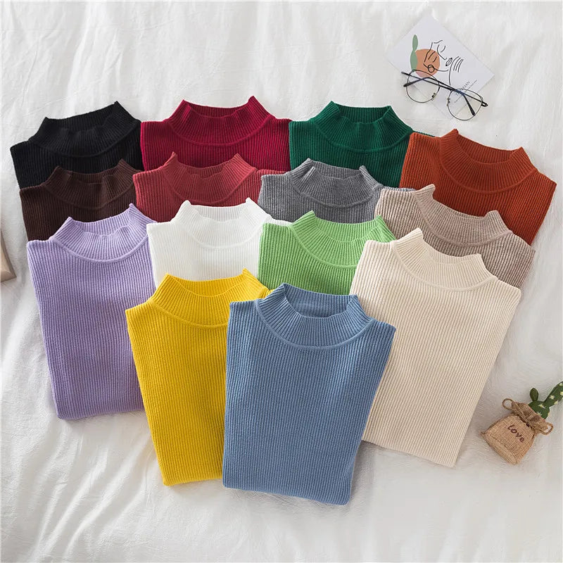 Women's Turtleneck Cashmere Sweater