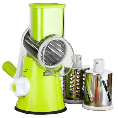 Efficient Manual Rotary Vegetable Slicer
