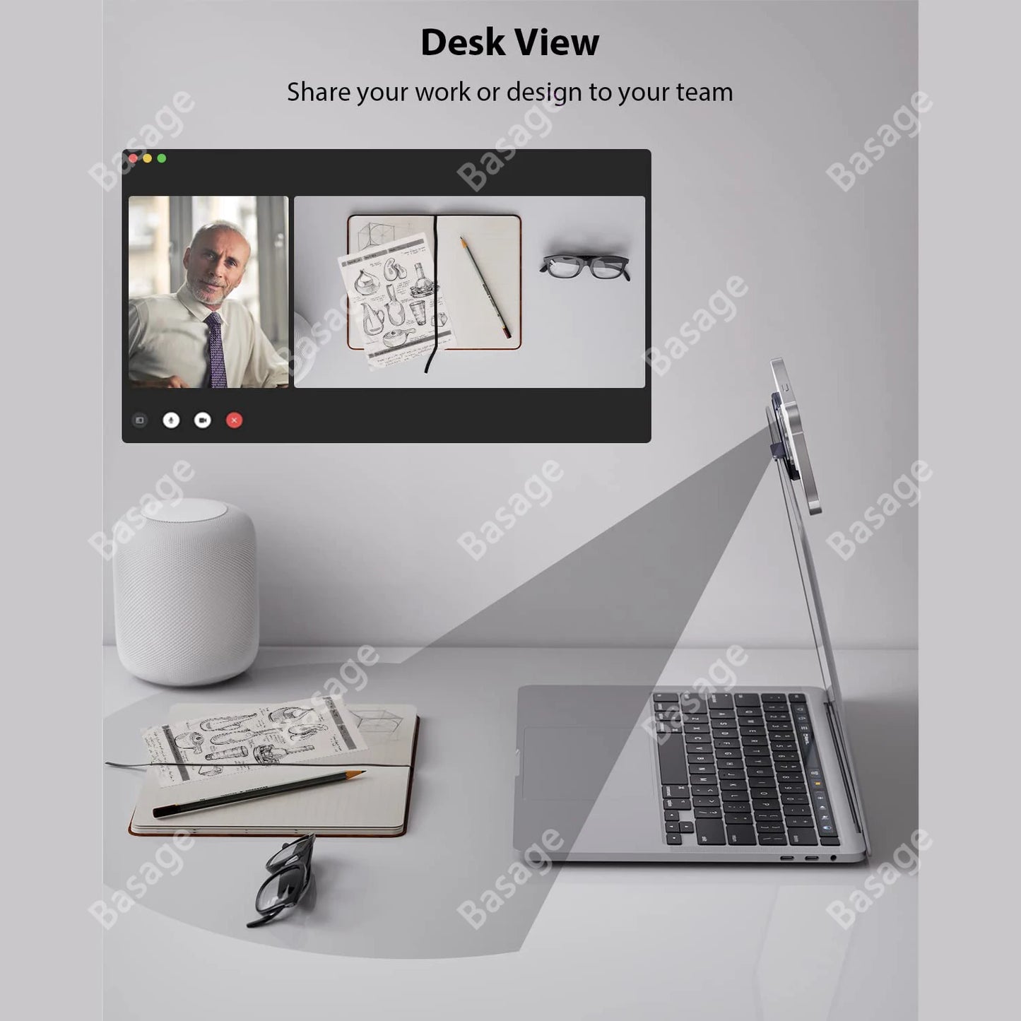 MacBook & iPhone Webcam Mount