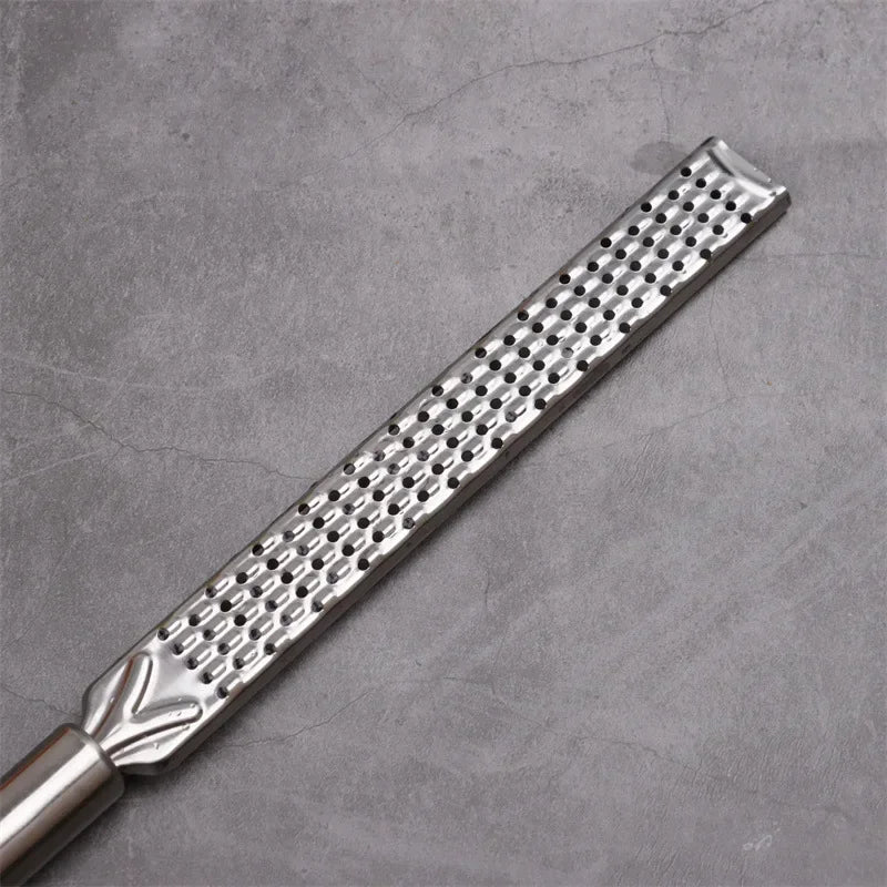 Stainless Steel Garlic Grater Vegetable Fruit Grinder Lemon Zester