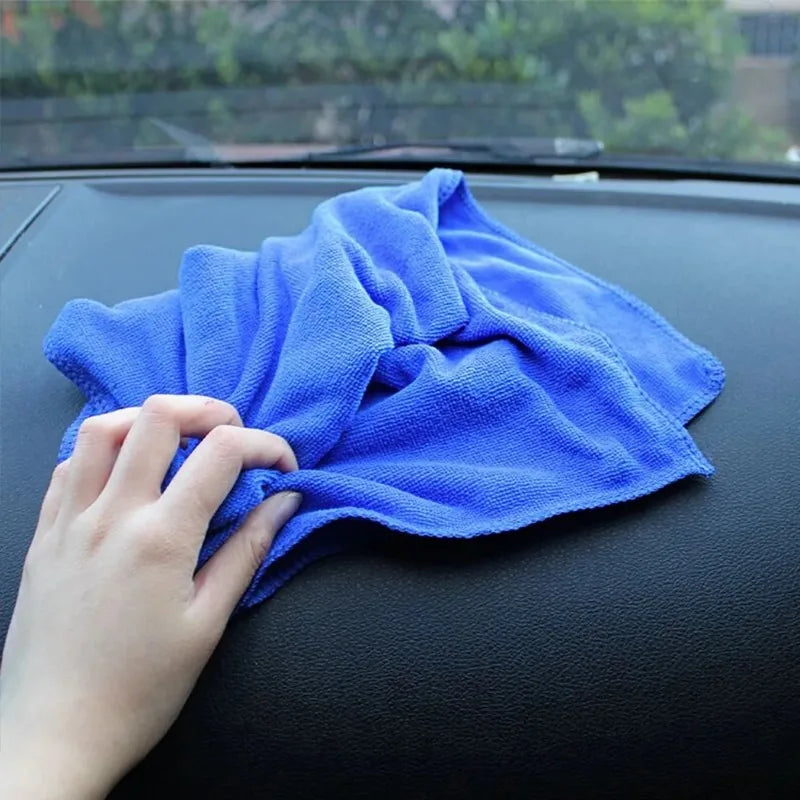 Ensemble de serviettes en microfibre pour le nettoyage de la voiture et de la maison