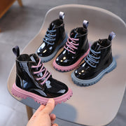 Colorful Lace-Up Toddler Boots