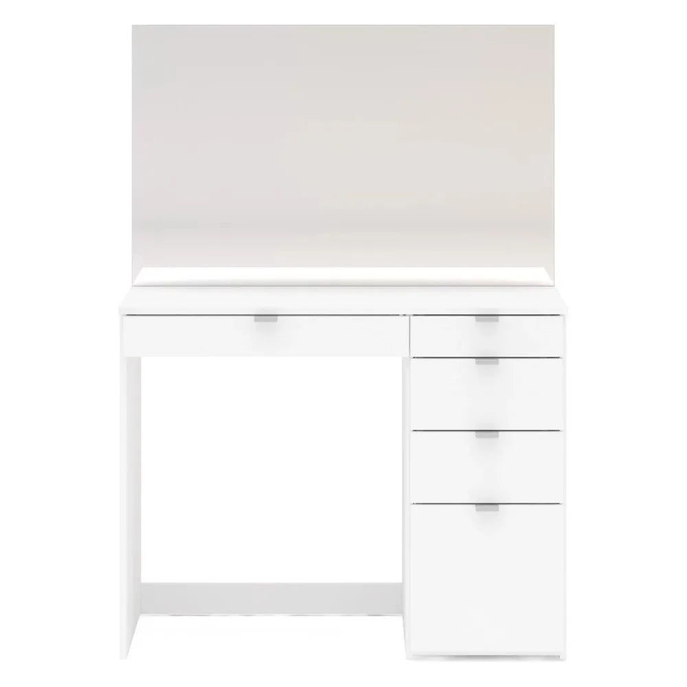 White Modern Vanity Desk