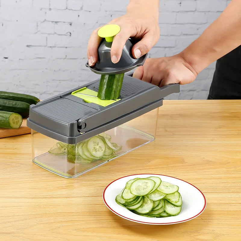 Versatile 16-in-1 Vegetable Chopper and Slicer