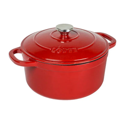 5.5 Quart Enameled Cast Iron Dutch Oven with Covered