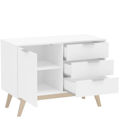 Weißes Zafra 39-Zoll-Sideboard