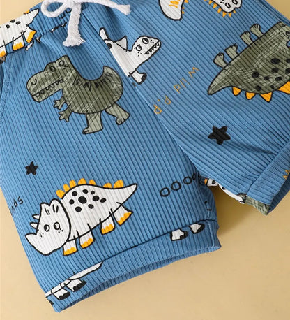 0-3 Years Toddler Baby Boy 2PCS Clothes Set