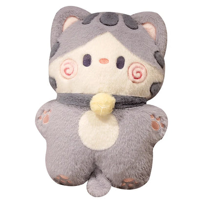 3 Colors Cartoon Cat Plush Toys  for Baby