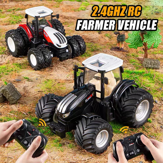 Ensemble de remorque de tracteur RC et de jouets de ferme