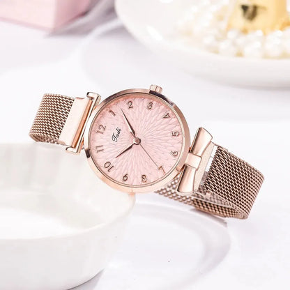 Rose Gold Women's Bracelet Watches