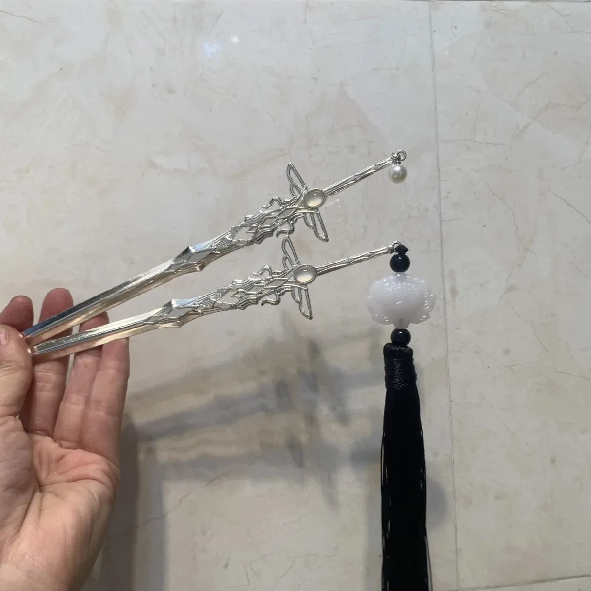 Elegant Lily of the Valley Hairpin