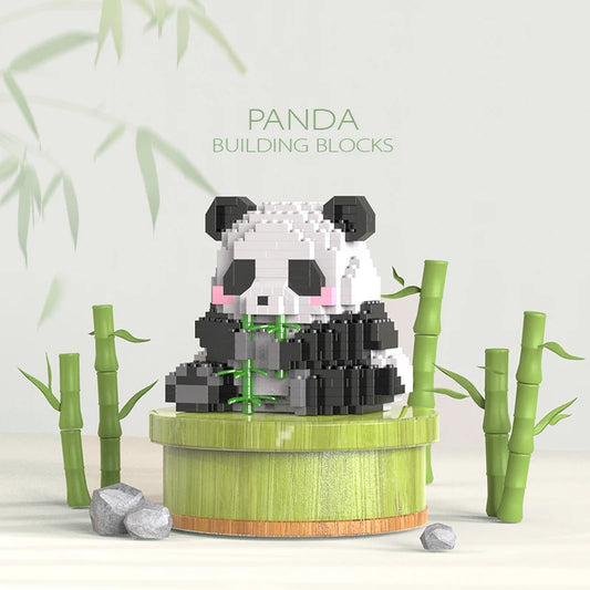 DIY Mini Panda Building Blocks