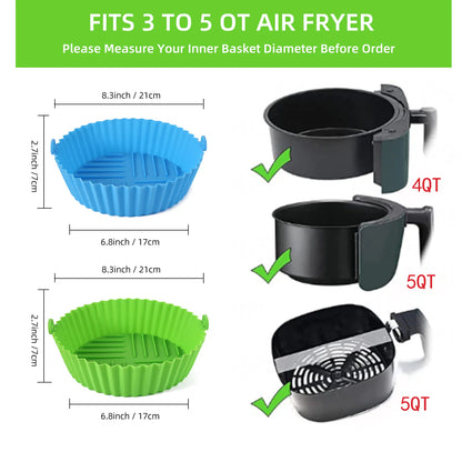 Non-Stick Silicone Air Fryer Liners