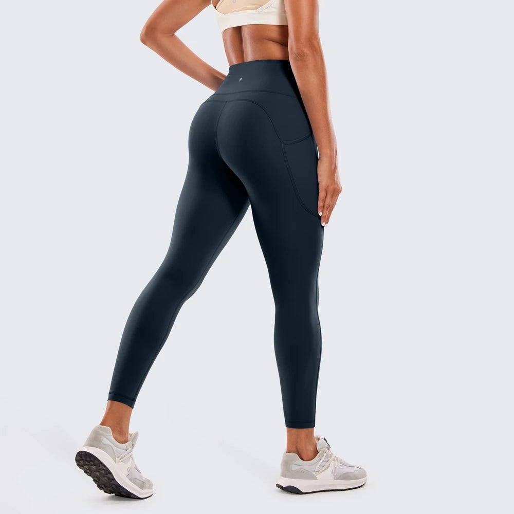 7/8-Yoga-Leggings mit hoher Taille