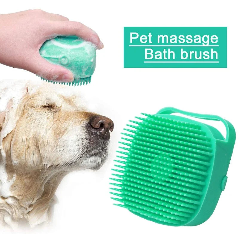 Dog Shampoo Massager Brush - Grooming Bliss