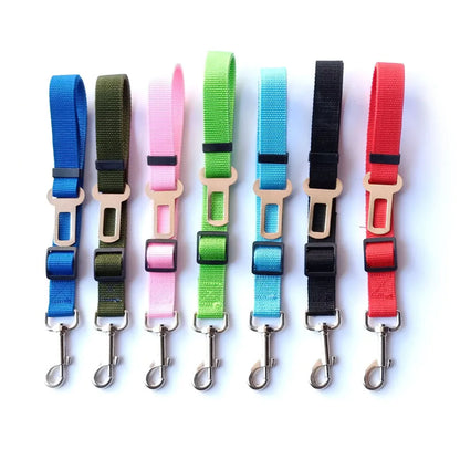 Reflective Dog Seat Belt & Leash Combo