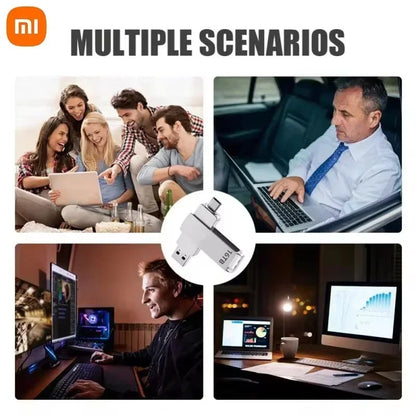 Xiaomi 16 TB USB 3.2-Flash-Laufwerk - wasserdichter Hochgeschwindigkeits-Speicherstick aus Metall