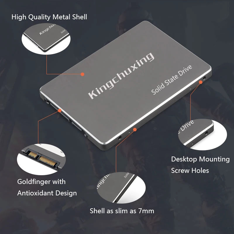 Disque dur SSD de stockage interne fiable