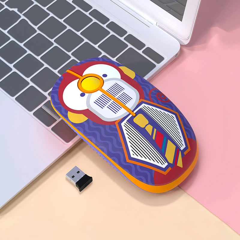 Cute Cartoon Wireless Mouse