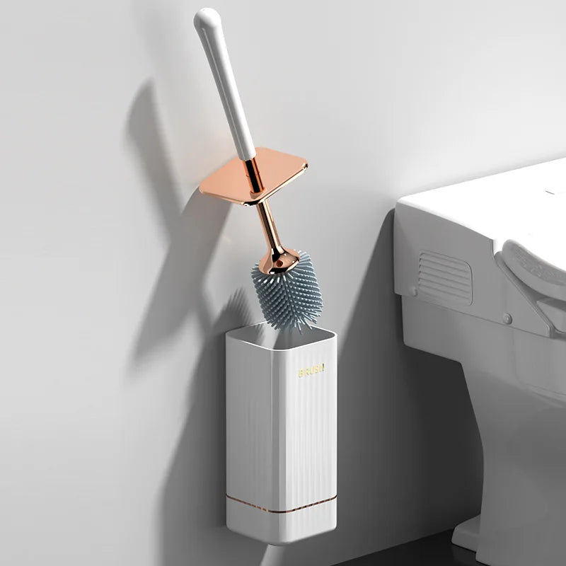 360° Wall-Mounted Toilet Brush