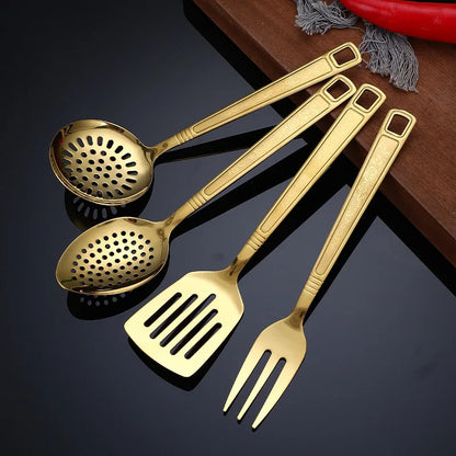 Versatile Cooking Utensil Set Spatulas, Spoons, Stirring