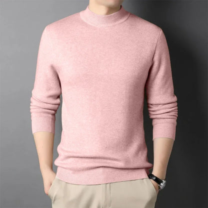 Men's Knitted Turtleneck Sweater