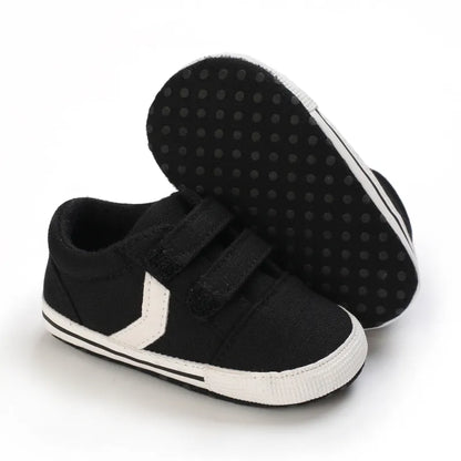 Black Fashion Newborn Casual Cloth Shoes Boys And Girls