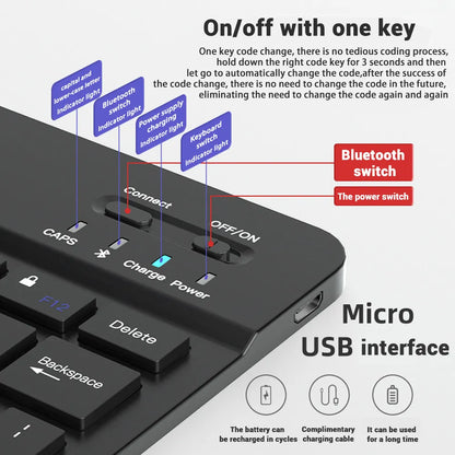 Multilingual Bluetooth Mini Keyboard