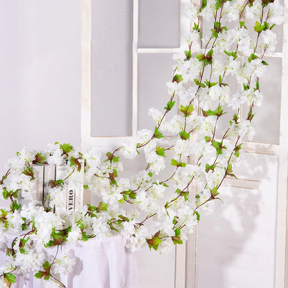 Silk Cherry Blossom Sakura Garland Home & Party Decoration