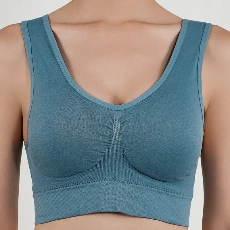 Women's Shockproof Double Layer Yoga Sports Bra Underwear