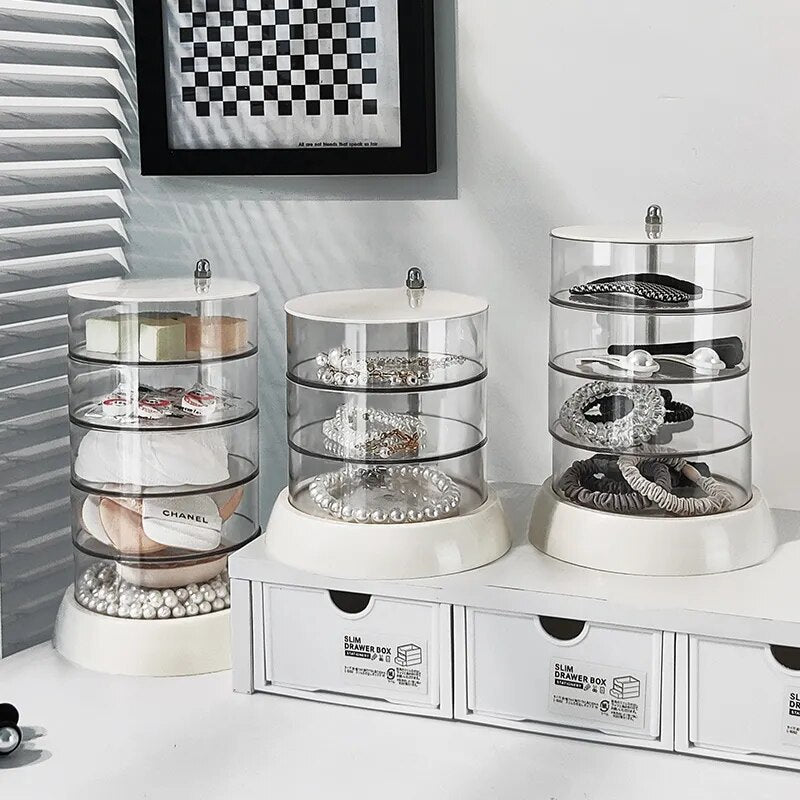 Rotatable Jewelry Organizer for Hair