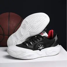 Men's Lightweight Breathable Black Running Shoes