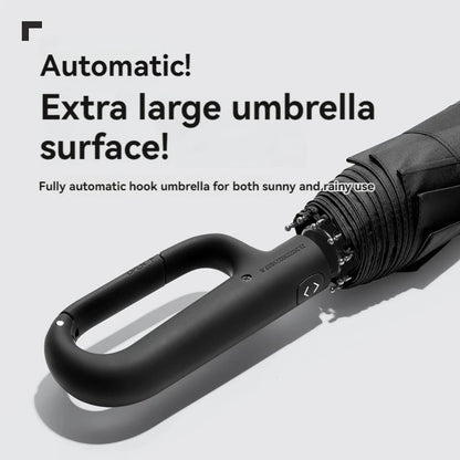 20-Rib Ring Buckle Design Fully Automatic Folding Umbrella Extra Large Strong Sunshade