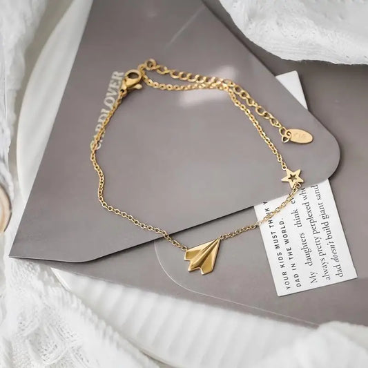 Collier papillon coréen