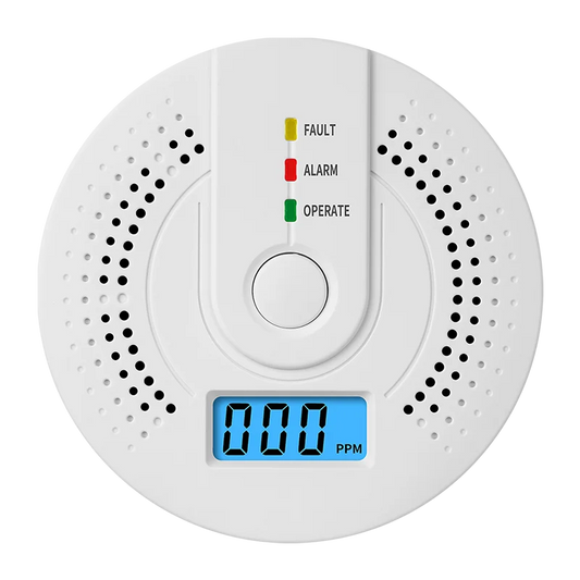 Alarm Sensor Carbon Monoxide Alarm Detector High Sensitive Warning LCD Display